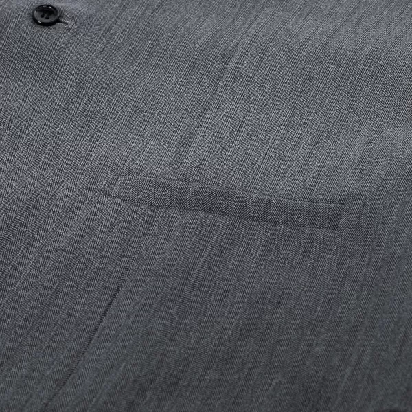PJ PAUL JONES Men's Herringbone Tweed Suit Vest Casual Wool Blend Waistcoat)