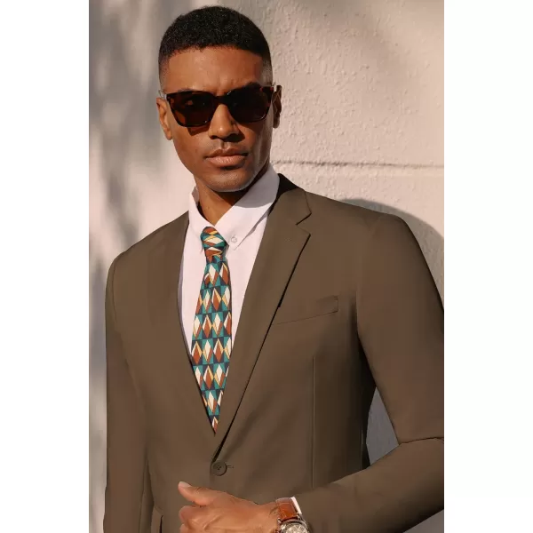 PJ PAUL JONES Men's Lightweight Sport Coat Casual One Button Blazer Breathable Sportcoat