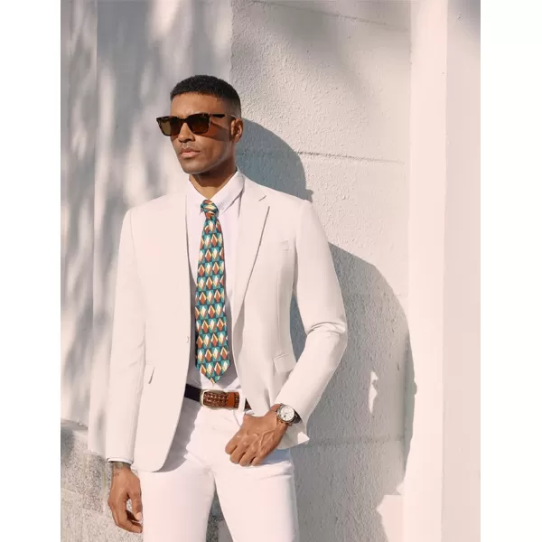 PJ PAUL JONES Men's Lightweight Sport Coat Casual One Button Blazer Breathable Sportcoat