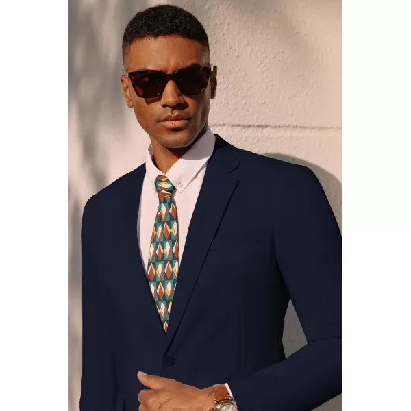 PJ PAUL JONES Men's Lightweight Sport Coat Casual One Button Blazer Breathable Sportcoat