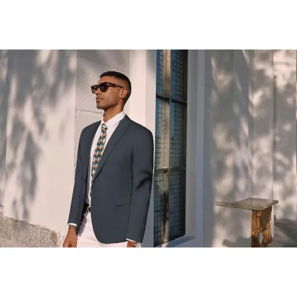 PJ PAUL JONES Men's Lightweight Sport Coat Casual One Button Blazer Breathable Sportcoat