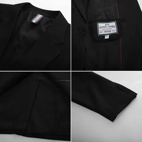 PJ PAUL JONES Men's Lightweight Sport Coat Casual One Button Blazer Breathable Sportcoat