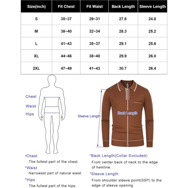 PJ PAUL JONES Mens Long Sleeve Pullover Sweaters Vintage Button-Up Knit Shirt