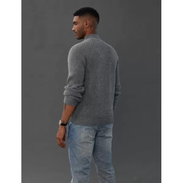 PJ PAUL JONES Men's Mock Turtleneck Sweater Casual Cable Knit Twisted Pullover Sweaters