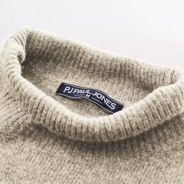 PJ PAUL JONES Men's Mock Turtleneck Sweater Long Sleeve Undershirts Wool Blend Pullover Sweaters