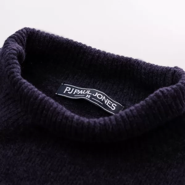 PJ PAUL JONES Men's Mock Turtleneck Sweater Long Sleeve Undershirts Wool Blend Pullover Sweaters