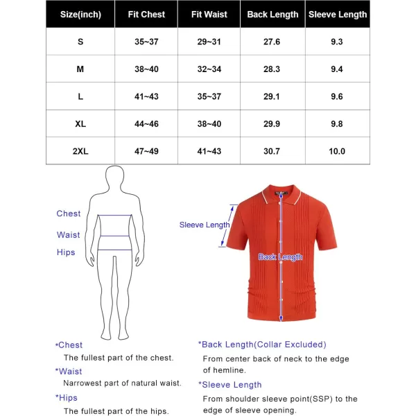 PJ PAUL JONES Men's Polo Shirt Button Down Knit Shirt Casual Summer Beach Golf Polo
