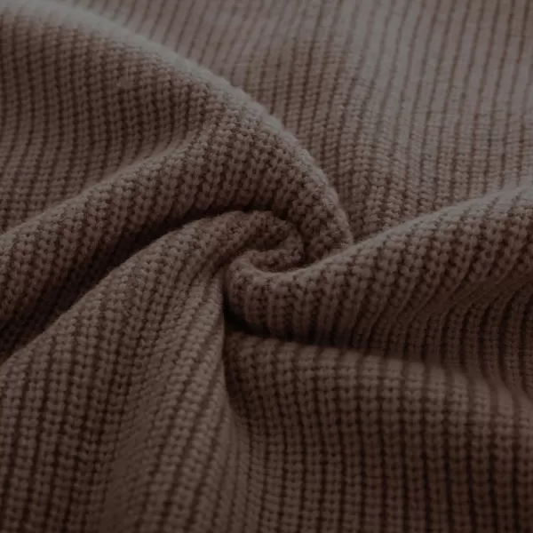 PJ PAUL JONES Men's Quarter Button Sweaters Casual Stand Collar Thermal Cable Knit Pullover Sweater
