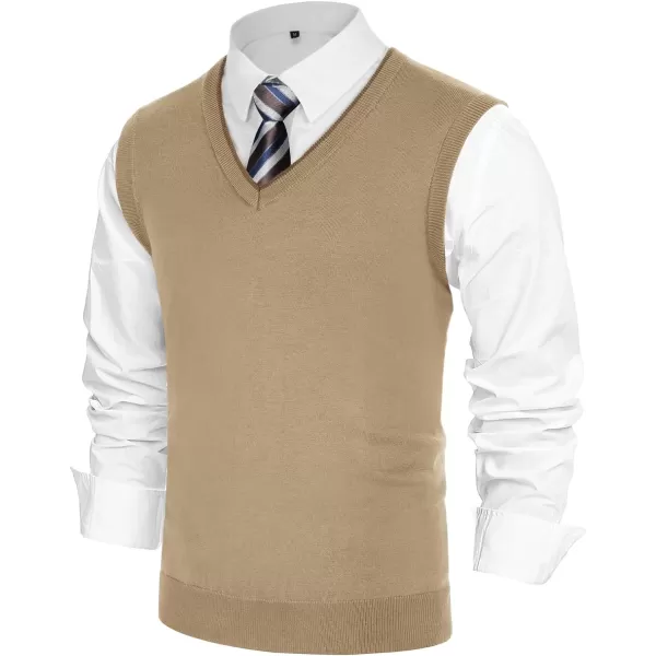 PJ PAUL JONES Mens Sweater Vest Wool Blended Knitted Vest Sweaters V-Neck Sleeveless Pullover Vests