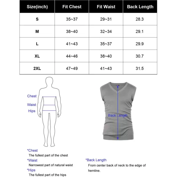 PJ PAUL JONES Mens V-Neck Knitted Sweater Vest Solid Plain Sleeveless Pullover Knitwear