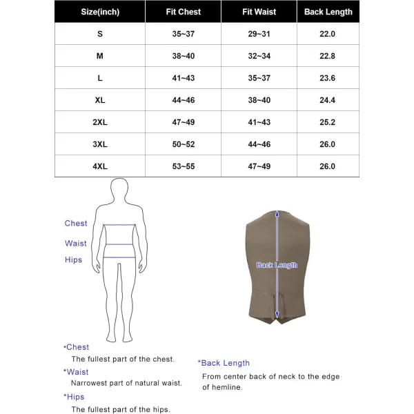 PJ PAUL JONES Men's Western Herringbone Tweed Suit Vest Wool Blend V Neck Slim Fit Waistcoat