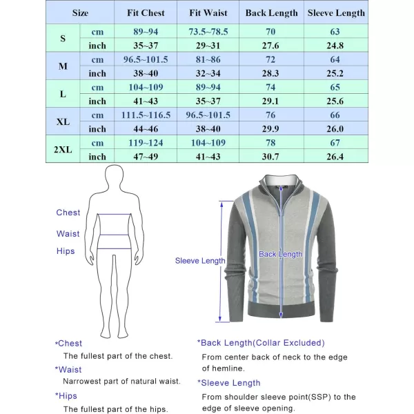 PJ PAUL JONES Quarter Zip Pullover Men Vintage Striped Sweater Thermal Turtlenecks for Winter
