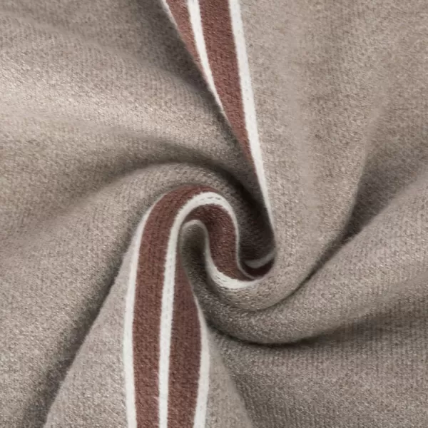 PJ PAUL JONES Quarter Zip Pullover Men Vintage Striped Sweater Thermal Turtlenecks for Winter