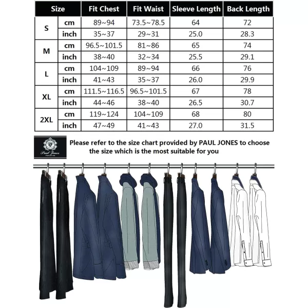PJ Paul Jones Mens Casual 2-Way Zip Cardingan Sweater Stand Collar Full-Zip Sweater Jacket