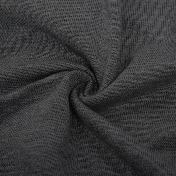PJ Paul Jones Mens Casual 2-Way Zip Cardingan Sweater Stand Collar Full-Zip Sweater Jacket