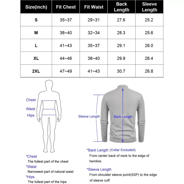 PJ Paul Jones Mens Casual 2-Way Zip Cardingan Sweater Stand Collar Full-Zip Sweater Jacket