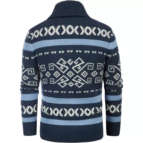PJ Paul Jones Men's Casual Curling Sweater Cardigans Button Down Knitted Sweater