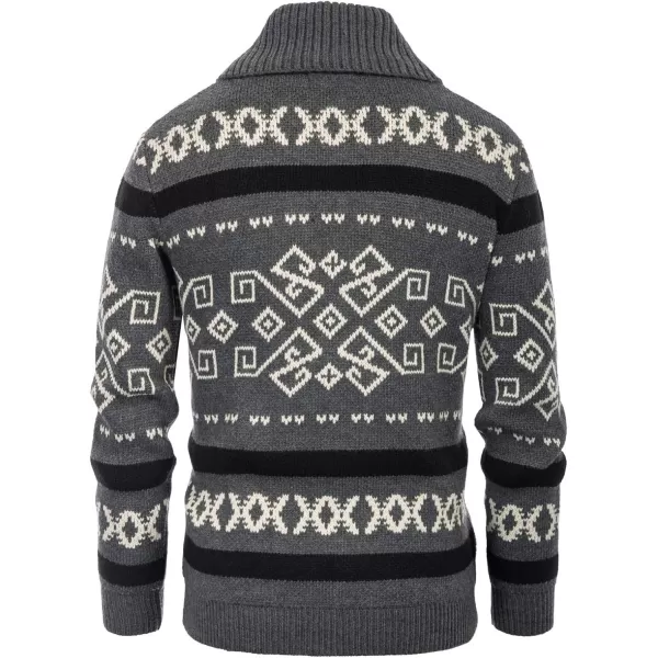 PJ Paul Jones Men's Casual Curling Sweater Cardigans Button Down Knitted Sweater