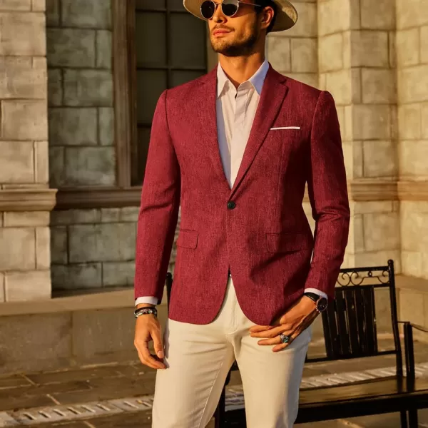 PJ Paul Jones Men's Casual One Button Suit Blazer Jacket Sport Coat