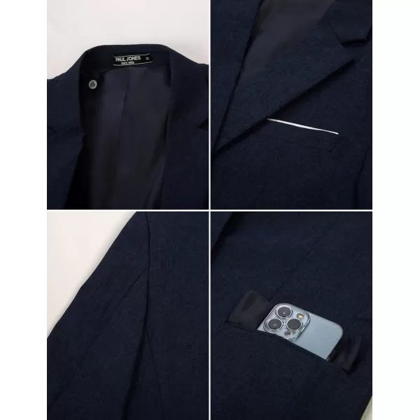 PJ Paul Jones Men's Casual One Button Suit Blazer Jacket Sport Coat
