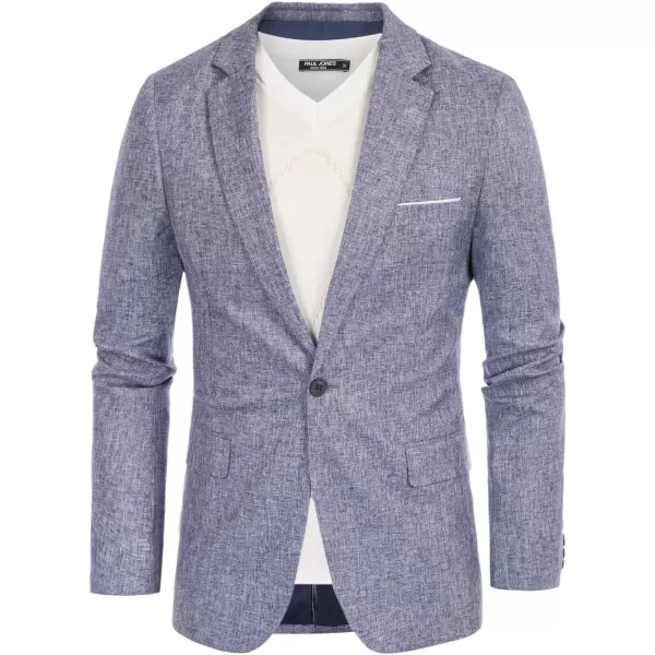 PJ Paul Jones Men's Casual One Button Suit Blazer Jacket Sport Coat