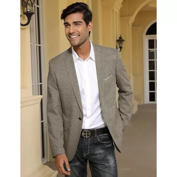 PJ Paul Jones Men's Casual One Button Suit Blazer Jacket Sport Coat