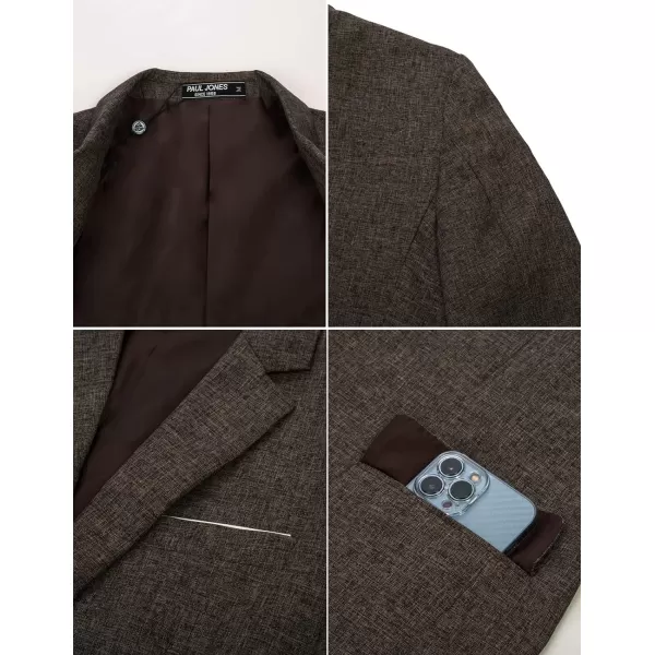 PJ Paul Jones Men's Casual One Button Suit Blazer Jacket Sport Coat