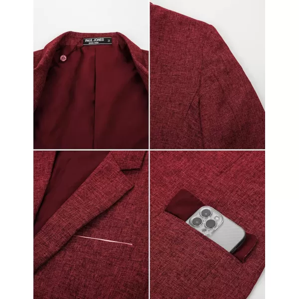 PJ Paul Jones Men's Casual One Button Suit Blazer Jacket Sport Coat