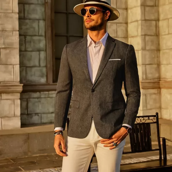 PJ Paul Jones Men's Casual One Button Suit Blazer Jacket Sport Coat