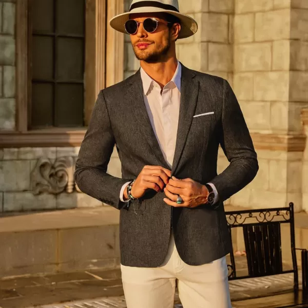 PJ Paul Jones Men's Casual One Button Suit Blazer Jacket Sport Coat