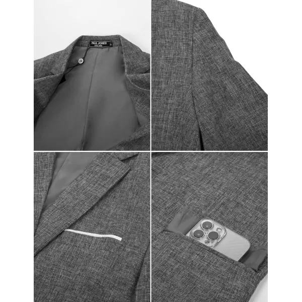 PJ Paul Jones Men's Casual One Button Suit Blazer Jacket Sport Coat
