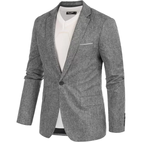 PJ Paul Jones Men's Casual One Button Suit Blazer Jacket Sport Coat