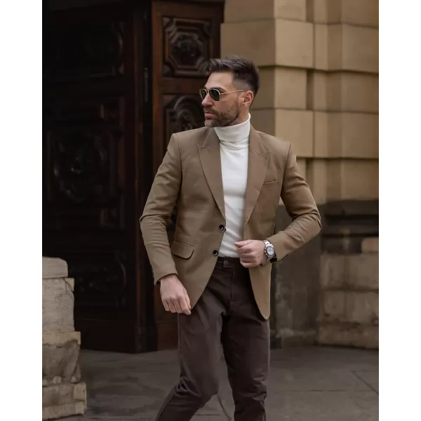 PJ Paul Jones Men's Cotton Twill Blazer Jacket Lightweight Casual Slim Fit Sport Coat