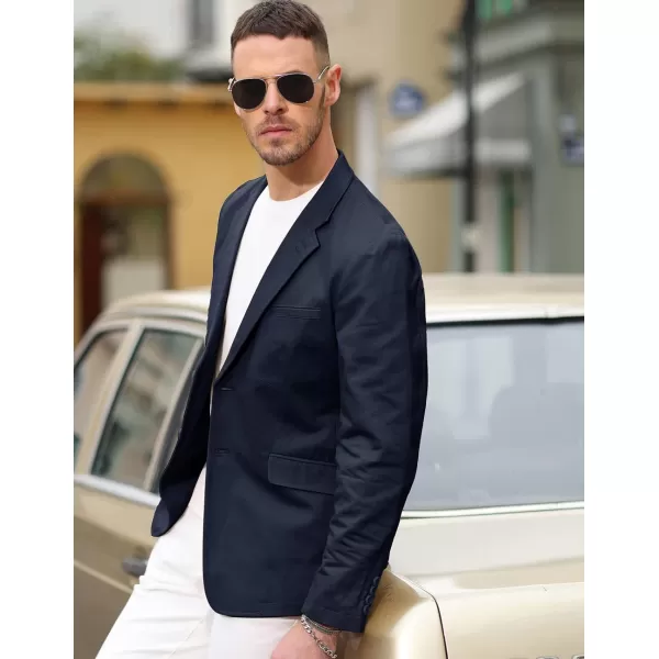 PJ Paul Jones Men's Cotton Twill Blazer Jacket Lightweight Casual Slim Fit Sport Coat