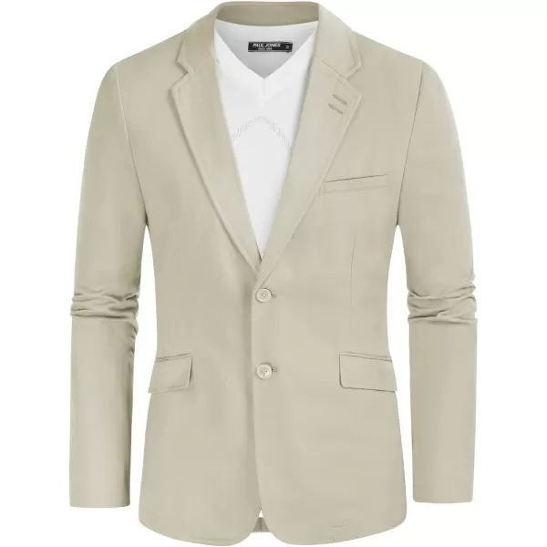 PJ Paul Jones Men's Cotton Twill Blazer Jacket Lightweight Casual Slim Fit Sport Coat