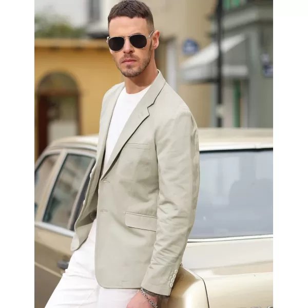 PJ Paul Jones Men's Cotton Twill Blazer Jacket Lightweight Casual Slim Fit Sport Coat