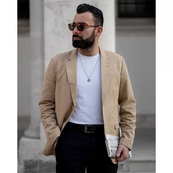 PJ Paul Jones Men's Cotton Twill Blazer Jacket Lightweight Casual Slim Fit Sport Coat