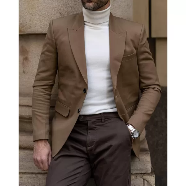 PJ Paul Jones Men's Cotton Twill Blazer Jacket Lightweight Casual Slim Fit Sport Coat