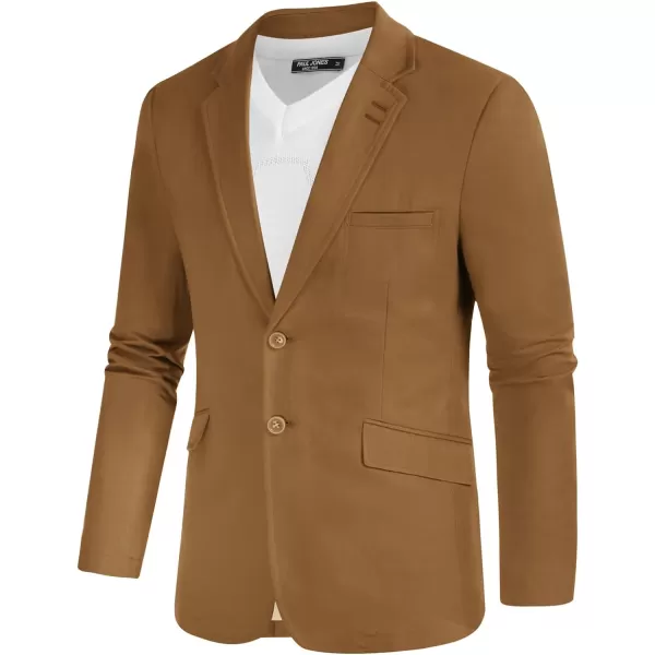 PJ Paul Jones Men's Cotton Twill Blazer Jacket Lightweight Casual Slim Fit Sport Coat