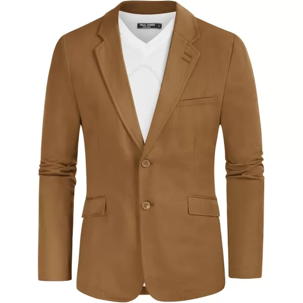 PJ Paul Jones Men's Cotton Twill Blazer Jacket Lightweight Casual Slim Fit Sport Coat