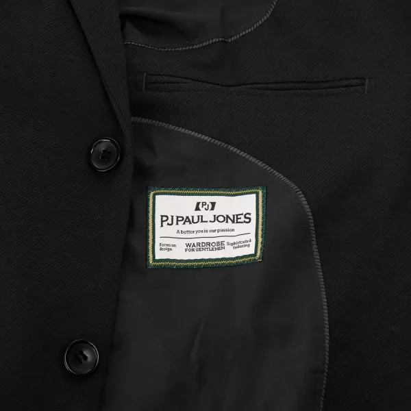 PJ Paul Jones Men's Herringbone Blazer Jacket Lightweight Casual Knit Sport Coat
