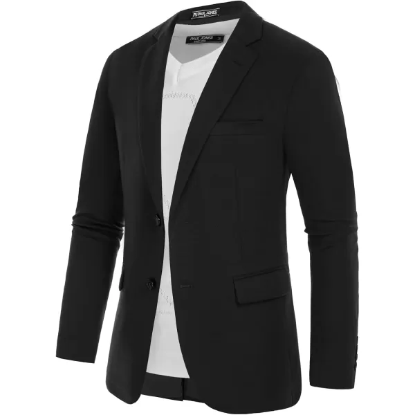 PJ Paul Jones Men's Herringbone Blazer Jacket Lightweight Casual Knit Sport Coat