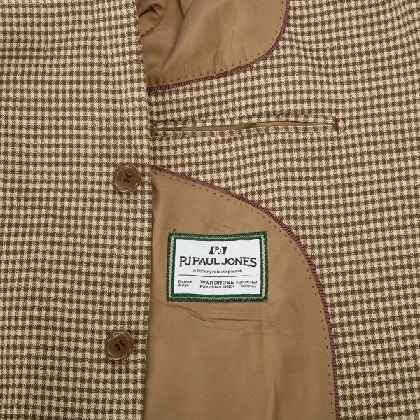 PJ Paul Jones Men's Herringbone Blazer Jacket Lightweight Casual Knit Sport Coat