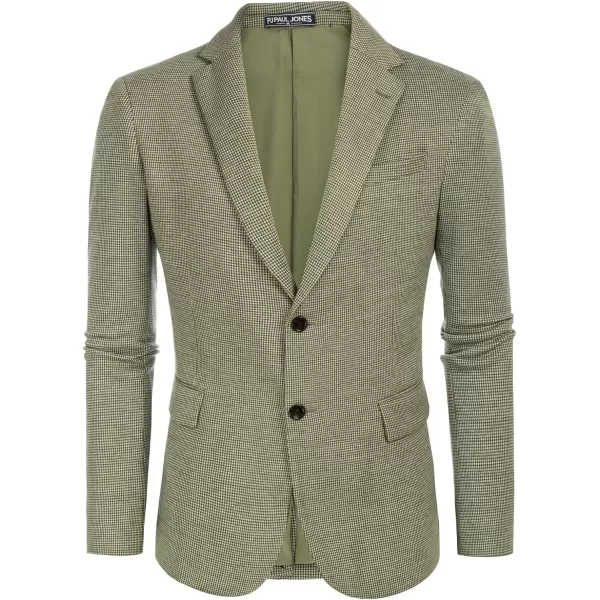 PJ Paul Jones Men's Herringbone Blazer Jacket Lightweight Casual Knit Sport Coat