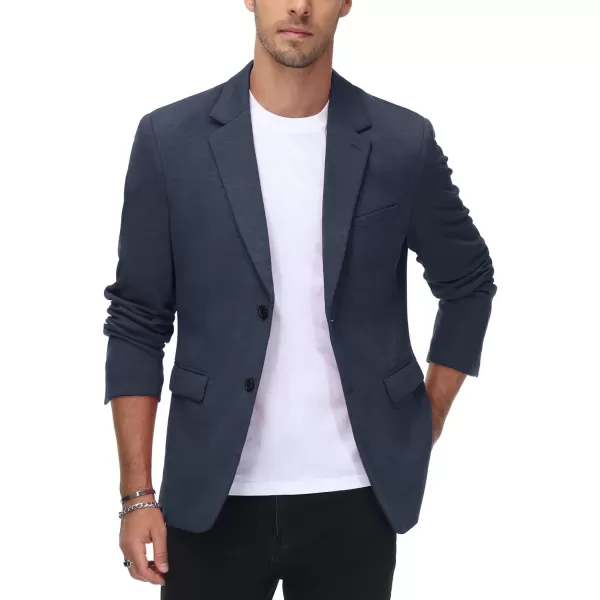 PJ Paul Jones Men's Herringbone Blazer Jacket Lightweight Casual Knit Sport Coat