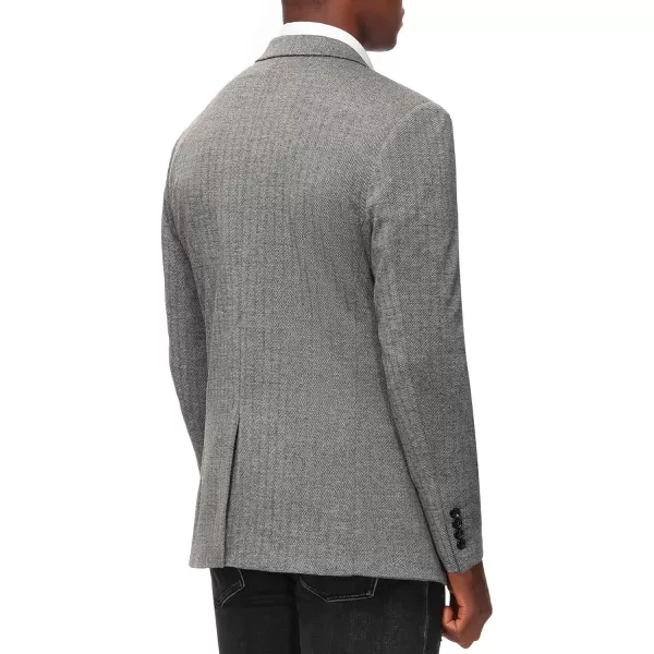 PJ Paul Jones Men's Herringbone Blazer Jacket Lightweight Casual Knit Sport Coat