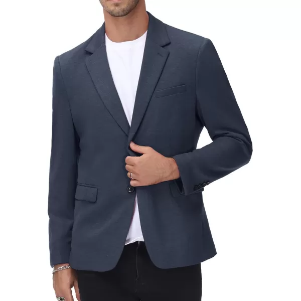 PJ Paul Jones Men's Herringbone Blazer Jacket Lightweight Casual Knit Sport Coat
