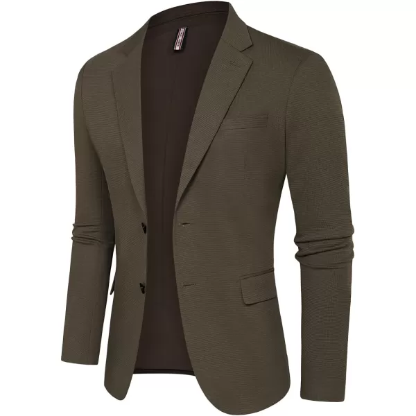 PJ Paul Jones Men's Herringbone Blazer Jacket Lightweight Casual Knit Sport Coat