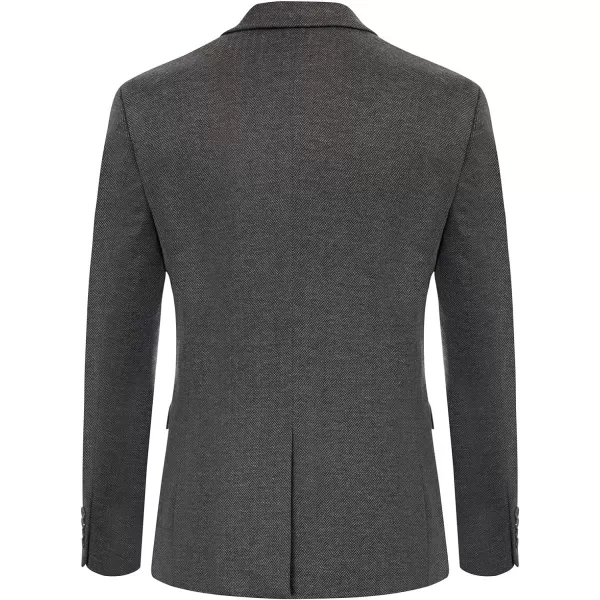 PJ Paul Jones Men's Herringbone Blazer Jacket Lightweight Casual Knit Sport Coat