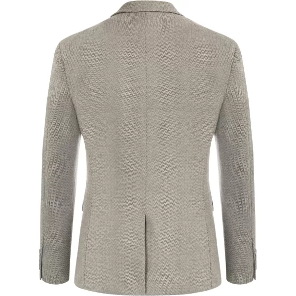 PJ Paul Jones Men's Herringbone Blazer Jacket Lightweight Casual Knit Sport Coat